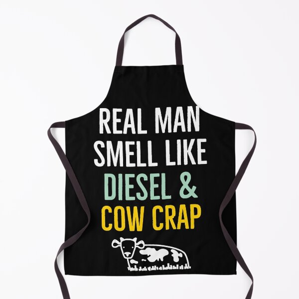 Item preview, Real Man Smell Like Diesel and Cow Crap designed and sold by AwesomeWorld1.