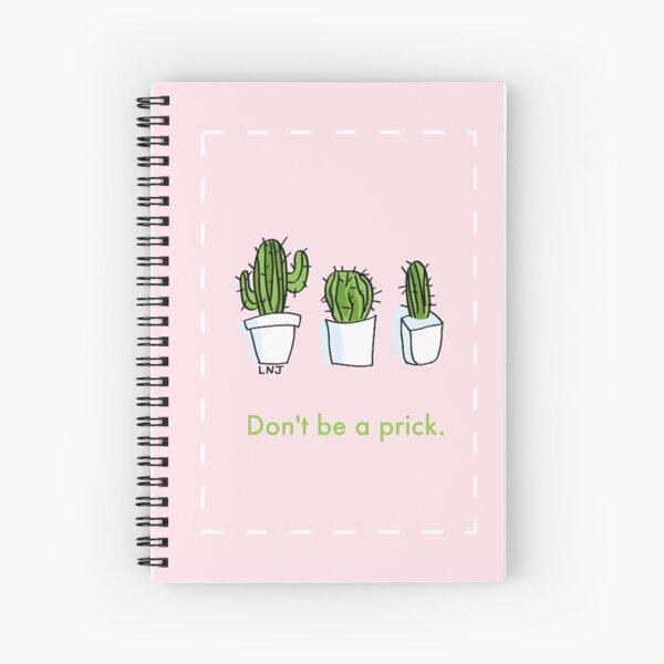 Three Smol Cacti Spiral Notebook