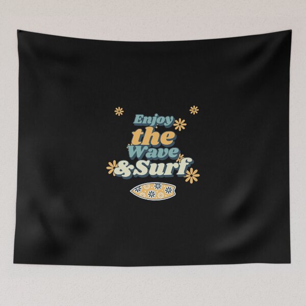 Item preview, Enjoy The Waves and Surf designed and sold by Zwembad Vergelijker.