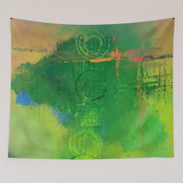 Item preview, Sunrise Modern Abstract Art Painting designed and sold by NancyMerkle.