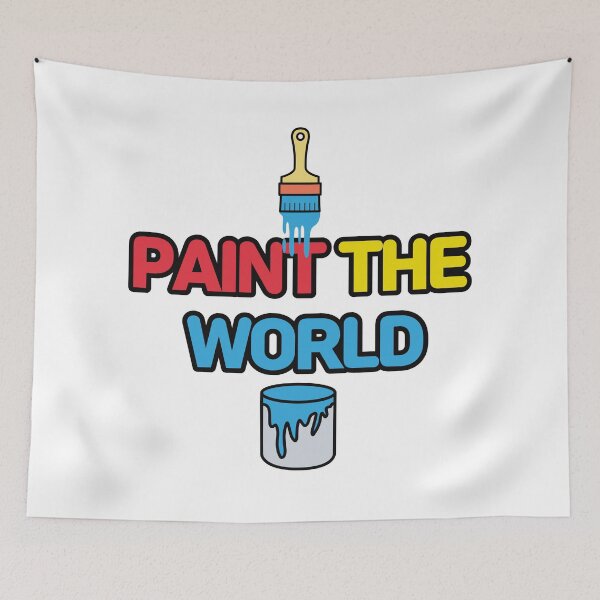Item preview, PAINT THE WORLD designed and sold by BOMSHOP.