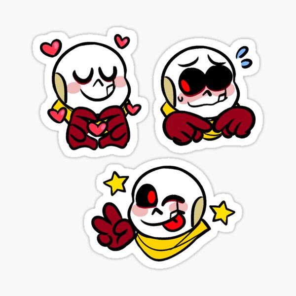 Stickers Sur Le Theme Sans Undertale Redbubble