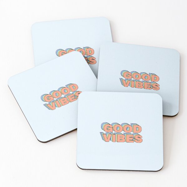 Item preview, Good Vibes Colourful Pastel Retro Rainbow designed and sold by MNCO.