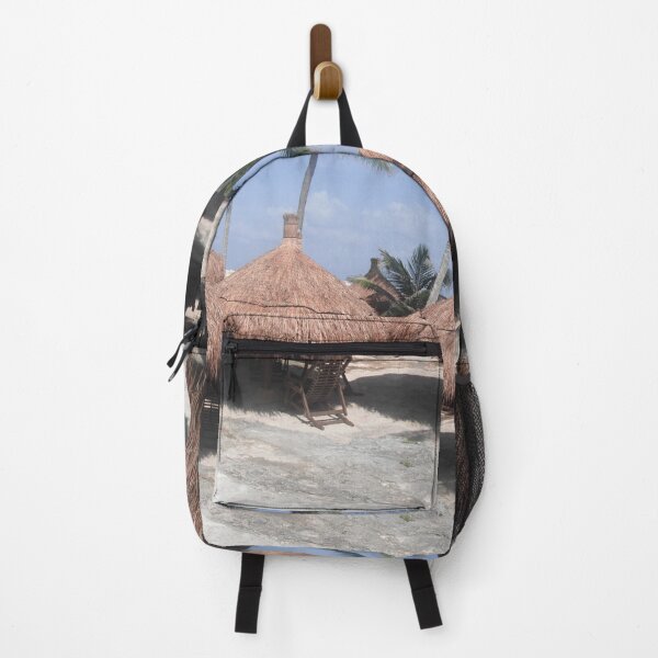 Item preview, Palapas, Hammocks, Relax, Cancun Beach, Mexico designed and sold by StrongJourneys.