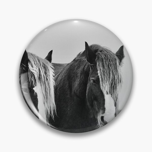 Item preview, Horses of St Mathieu in the snow designed and sold by Jean-Luc Rollier.