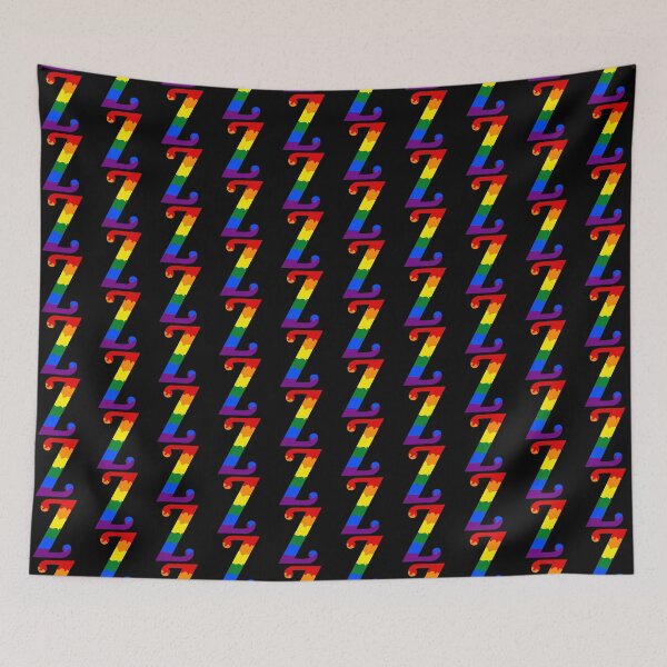 Item preview, Letter Z - PRIDE Color Splash designed and sold by royrahul.