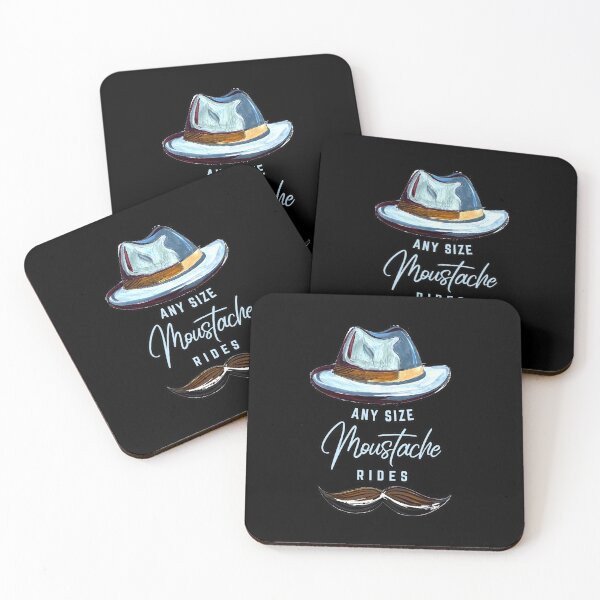 Item preview, Any size moustache rides shirts gifts and products designed and sold by glitchman2.