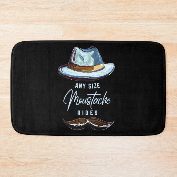 Item preview, Any size moustache rides shirts gifts and products designed and sold by glitchman2.
