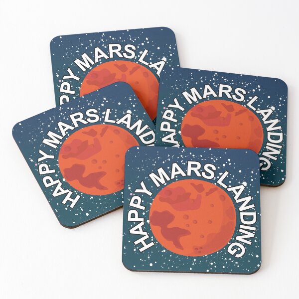 Item preview, Mission Mars - Happy Mars Landing designed and sold by NoMatterLab.