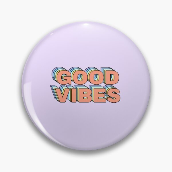 Item preview, Good Vibes Colourful Pastel Retro Rainbow designed and sold by MNCO.