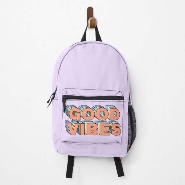 Item preview, Good Vibes Colourful Pastel Retro Rainbow designed and sold by MNCO.