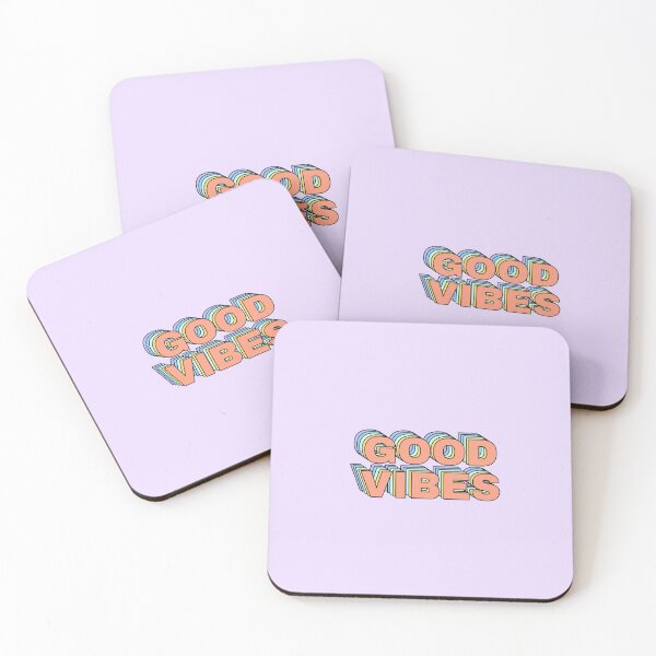 Item preview, Good Vibes Colourful Pastel Retro Rainbow designed and sold by MNCO.