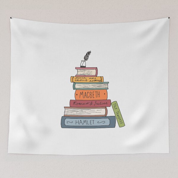 Item preview, Shakespeare book stack designed and sold by bookloversclub.