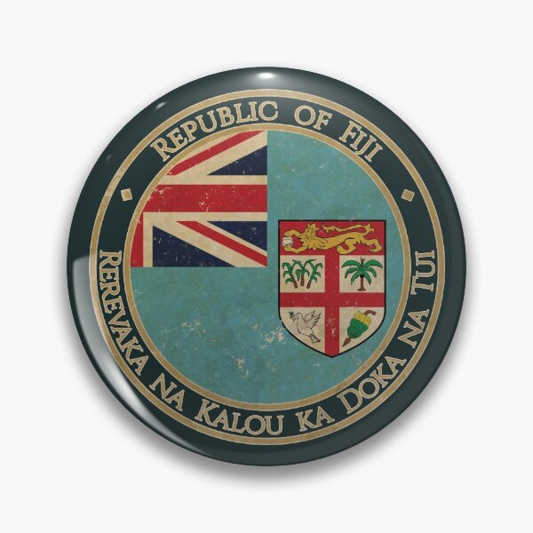 Item preview, Vintage Republic of Fiji Oceania Oceanian Flag designed and sold by DragonXX.