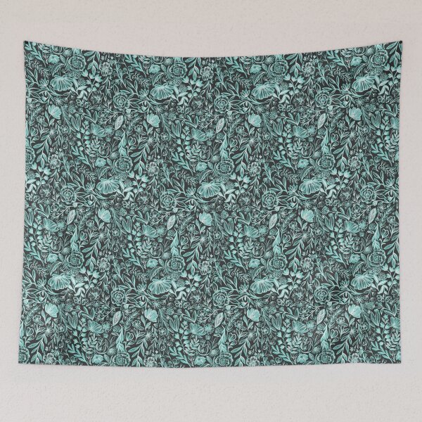 Item preview, Midnight Floral designed and sold by 3willows.