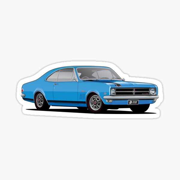 Item preview, Holden HK Monaro GTS 327 - Bright Blue designed and sold by RevHead-Designs.