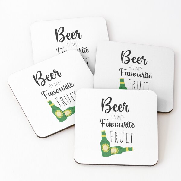 Item preview, Beer Is My Favourite Fruit designed and sold by PinkPandaPress.