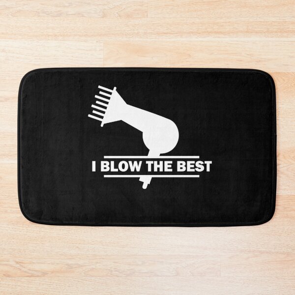 Item preview, I Blow The Best Funny Hairdressing / Barber Pun designed and sold by RomeoSketches.