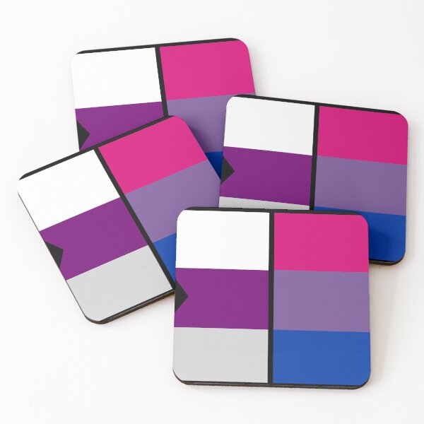 Item preview, Demisexual/Biromantic Flag designed and sold by  NamelessMeowMeow.