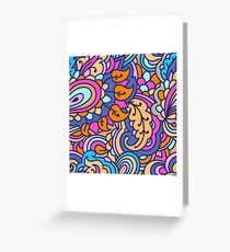 Tarjeta de felicitación Patrón abstracto 3