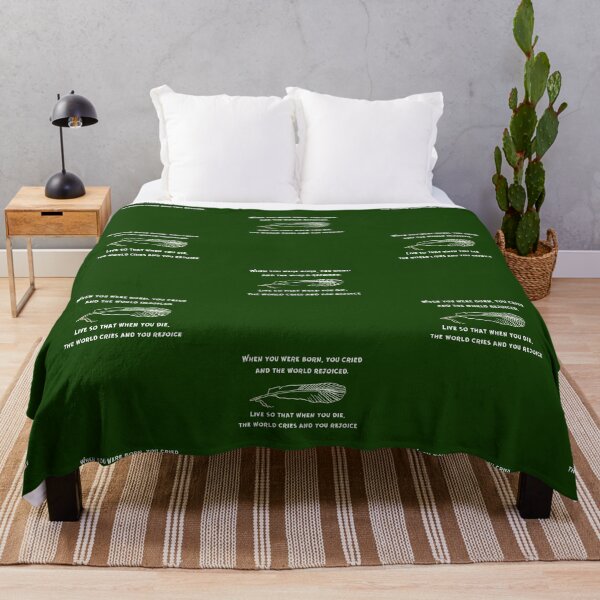 Item preview, When Born You Cried aand the World Rejoiced designed and sold by artistoutfitter.