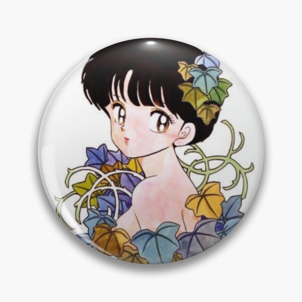 Item preview, Akane Tendo with Flowers - Ranma 1/2 Special Edition designed and sold by PuddingRabbit.