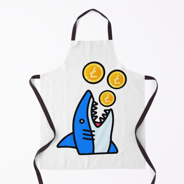 Item preview, Shark looking for litecoins designed and sold by Custom Shop.