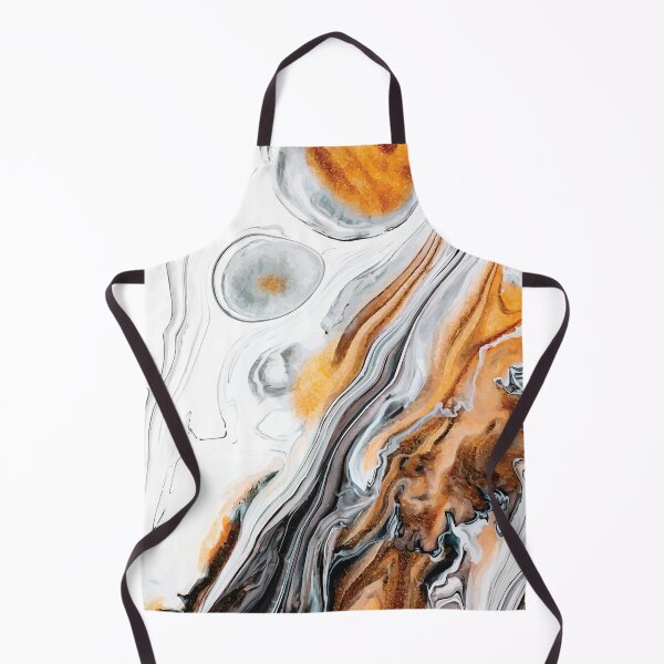 Item preview, Marble Swirls of Brown, White and Black Abstract Pattern designed and sold by Alicia Chee.