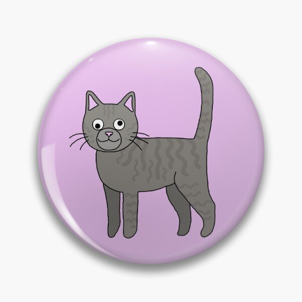 Item preview, Grey Tabby Cat designed and sold by CaitlinsPetDrawings.