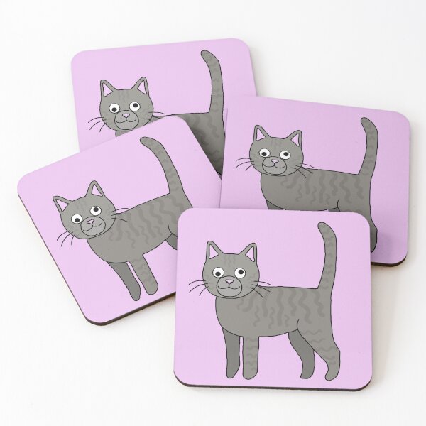 Item preview, Grey Tabby Cat designed and sold by CaitlinsPetDrawings.