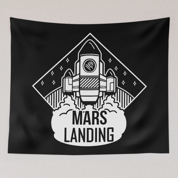 Item preview, Mars Perseverance Mission - Rocket Landing designed and sold by NoMatterLab.