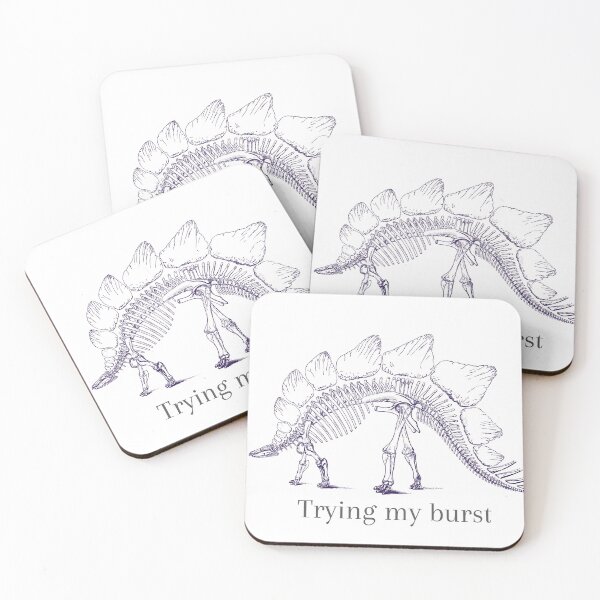 Item preview, nonsense dinosaur skeleton trying my burst designed and sold by Badmoviesrus.