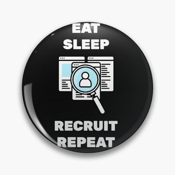 Item preview, Eat Sleep Recruit Repeat designed and sold by joabaj.