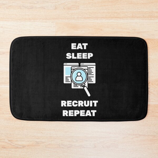 Item preview, Eat Sleep Recruit Repeat designed and sold by joabaj.