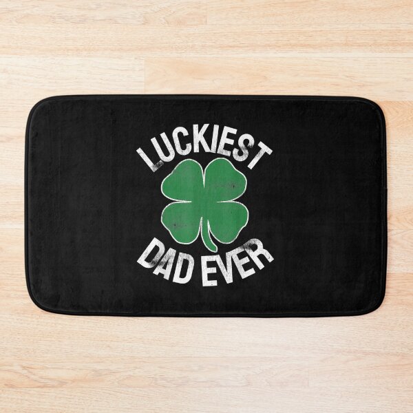 Item preview, St Patricks Day Shamrock Luckiest Dad Irish Saint Paddys TShirt6 designed and sold by CandicePatton.