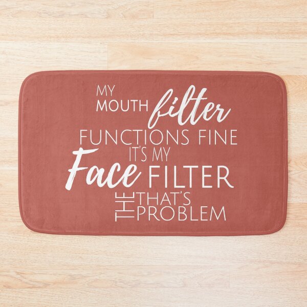 Item preview, RBF Face Filter designed and sold by Mooscellaneous.