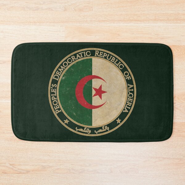 Item preview, Vintage Peoples Democratic Republic of Algeria Africa African Flag designed and sold by DragonXX.