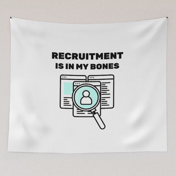 Item preview, Recruitment Is In My Bones designed and sold by joabaj.