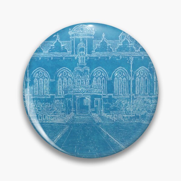 Item preview, Oriel College Blueprint designed and sold by RJDowns.