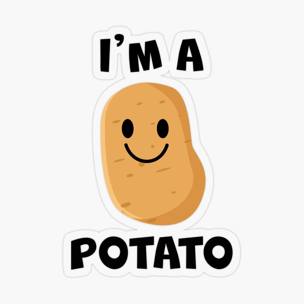 Emotional Support Potato #3 Greeting Card by a-lazybee