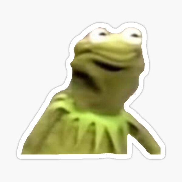 Kermit The Frog Meme Stickers | Redbubble