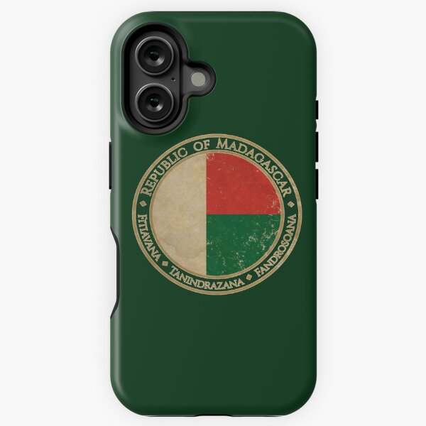 Item preview, Vintage Republic of Madagascar Africa African Flag designed and sold by DragonXX.