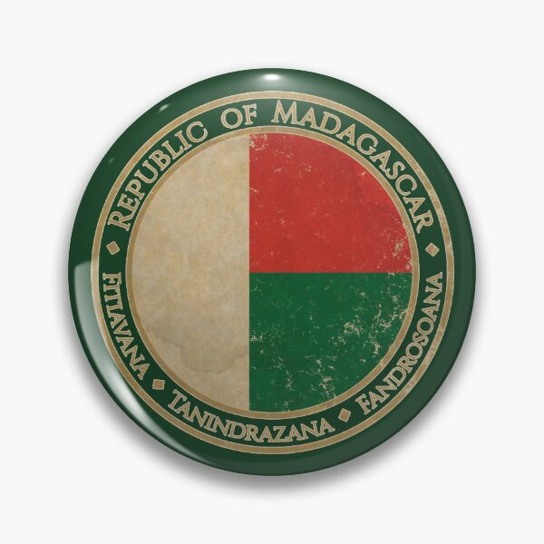 Item preview, Vintage Republic of Madagascar Africa African Flag designed and sold by DragonXX.