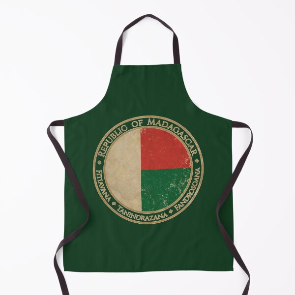 Item preview, Vintage Republic of Madagascar Africa African Flag designed and sold by DragonXX.