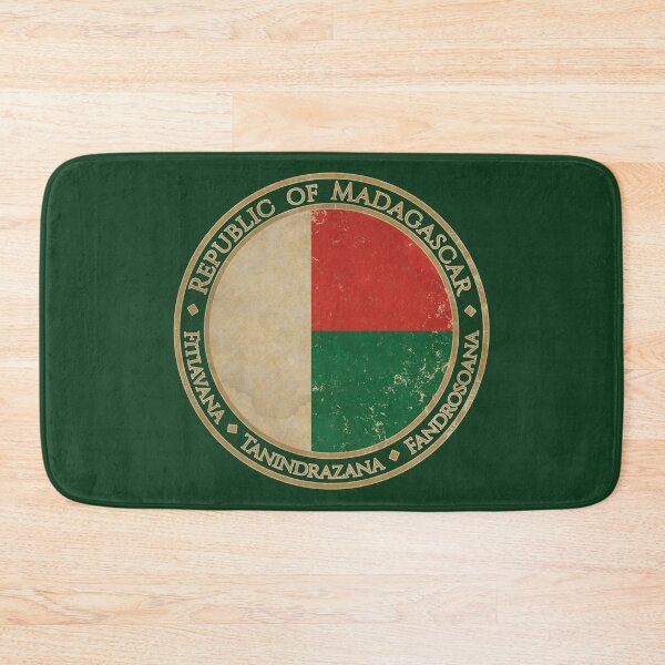 Item preview, Vintage Republic of Madagascar Africa African Flag designed and sold by DragonXX.