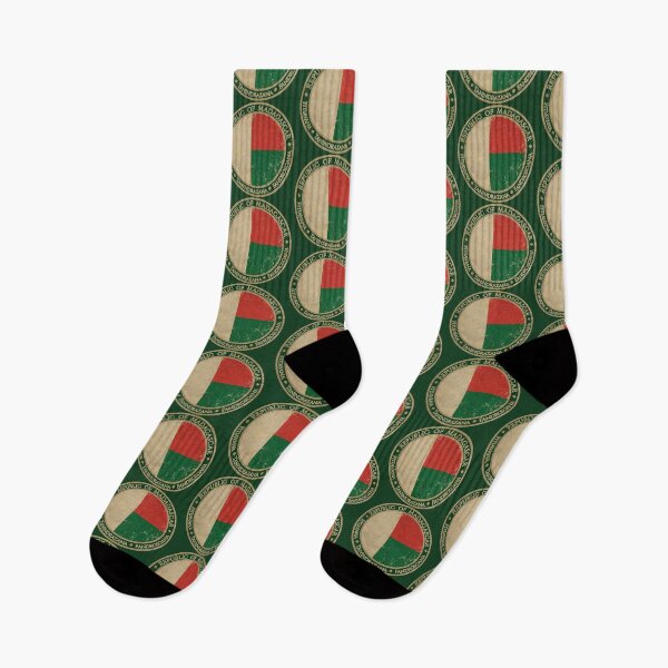 Item preview, Vintage Republic of Madagascar Africa African Flag designed and sold by DragonXX.