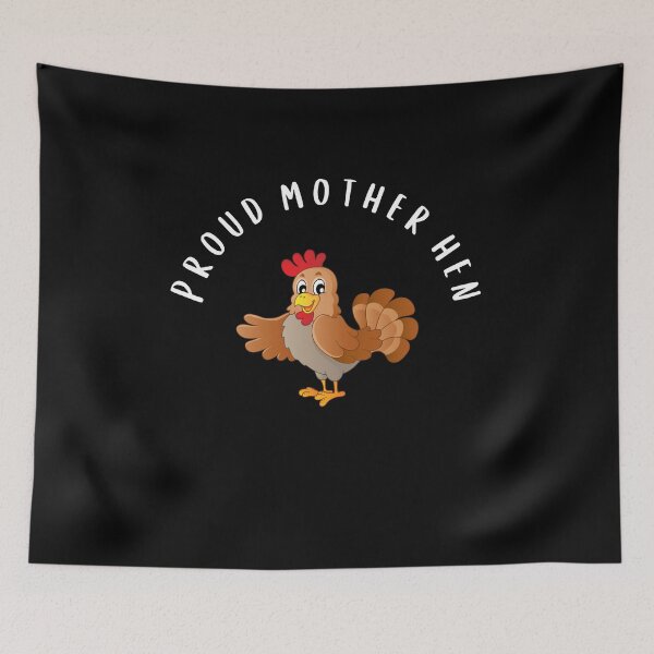 Item preview, Proud mother hen white text designed and sold by HBThoughts.
