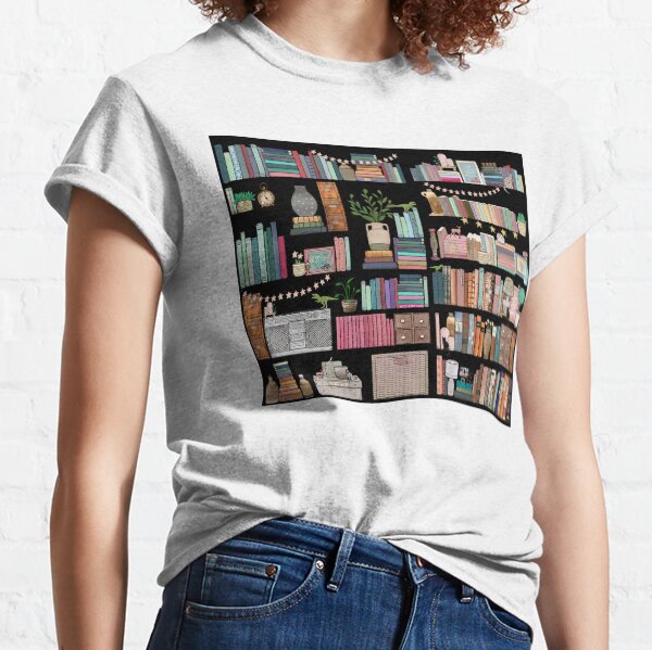 Boho Bear Mega Book Shelf Classic T-Shirt