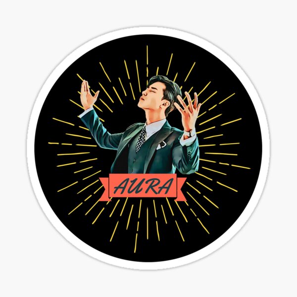 Park Seo-Joon AURA Sticker