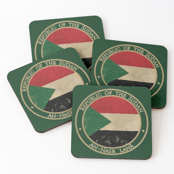 Item preview, Vintage Republic of the Sudan Africa African Flag designed and sold by DragonXX.